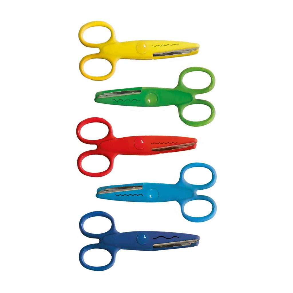 Zig Zag scissors Unboxing, 6 different shapes, Creator boy