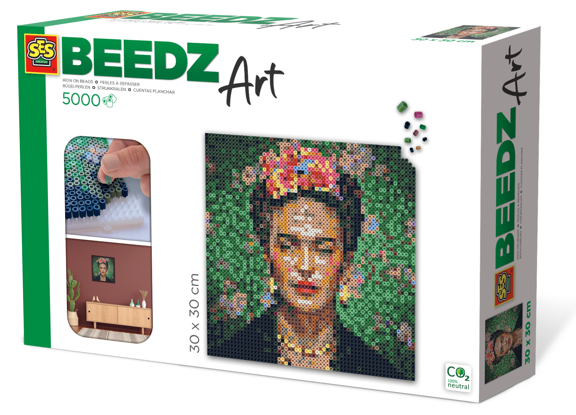Beedz Art - Frida Kahlo