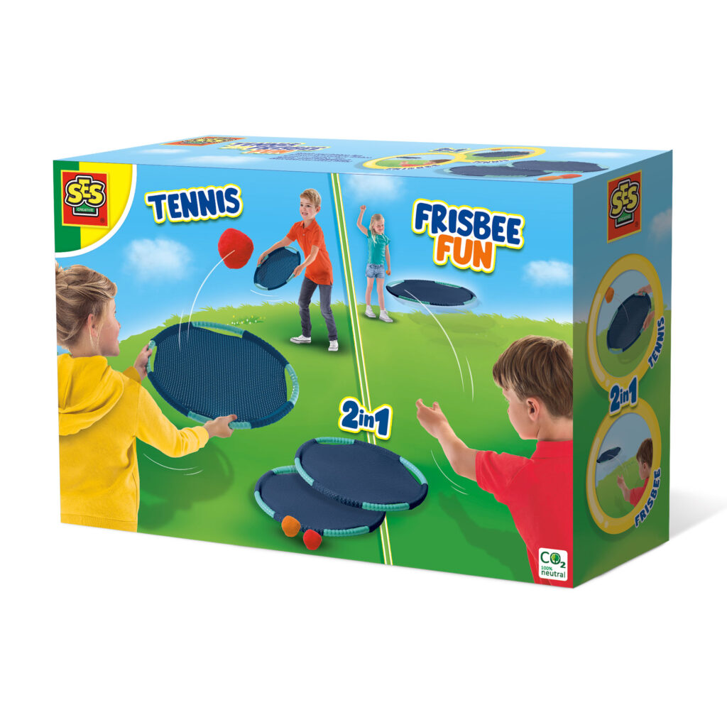 Tennis en frisbee fun - 02223