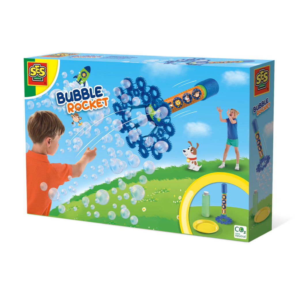 Bubble raket bellenblaas - 02260