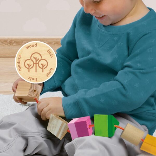 Lacing sensory beads - SES Creative