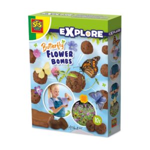 Butterfly flower bombs